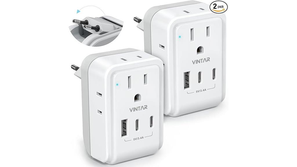 european power adapter pack