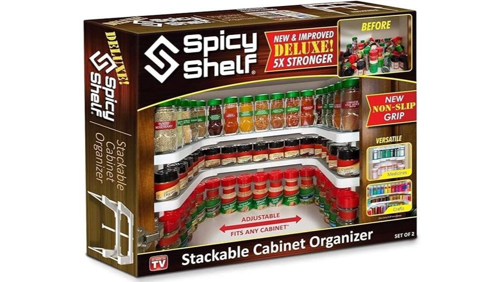 expandable spice rack set