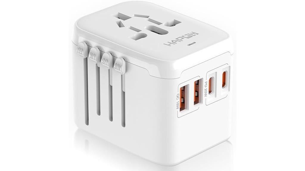 fast charging travel adapter