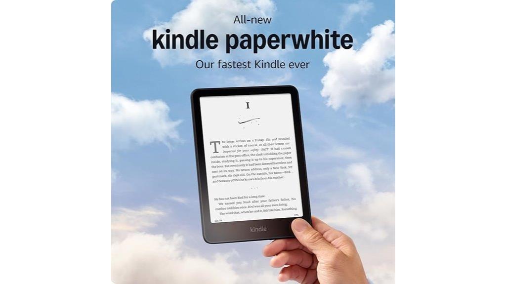 fastest kindle 7 display
