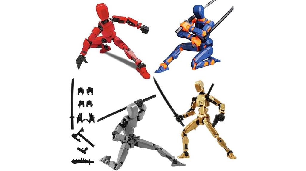 four pack action figures