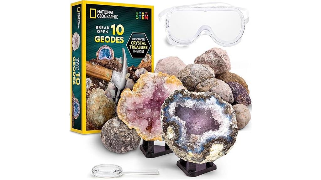 geodes stem science kit