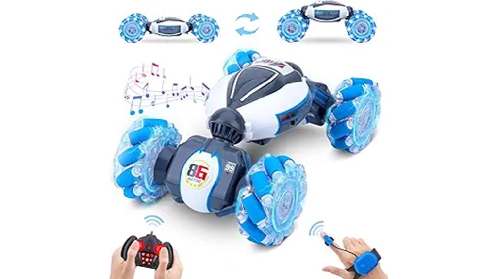 gesture control rc car
