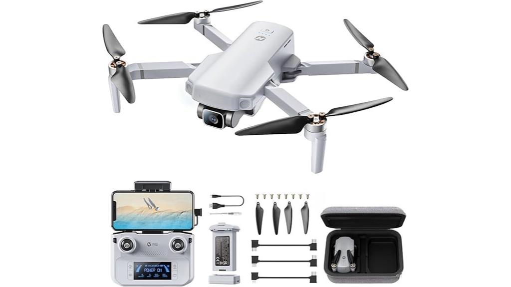 gps enabled 4k foldable drone