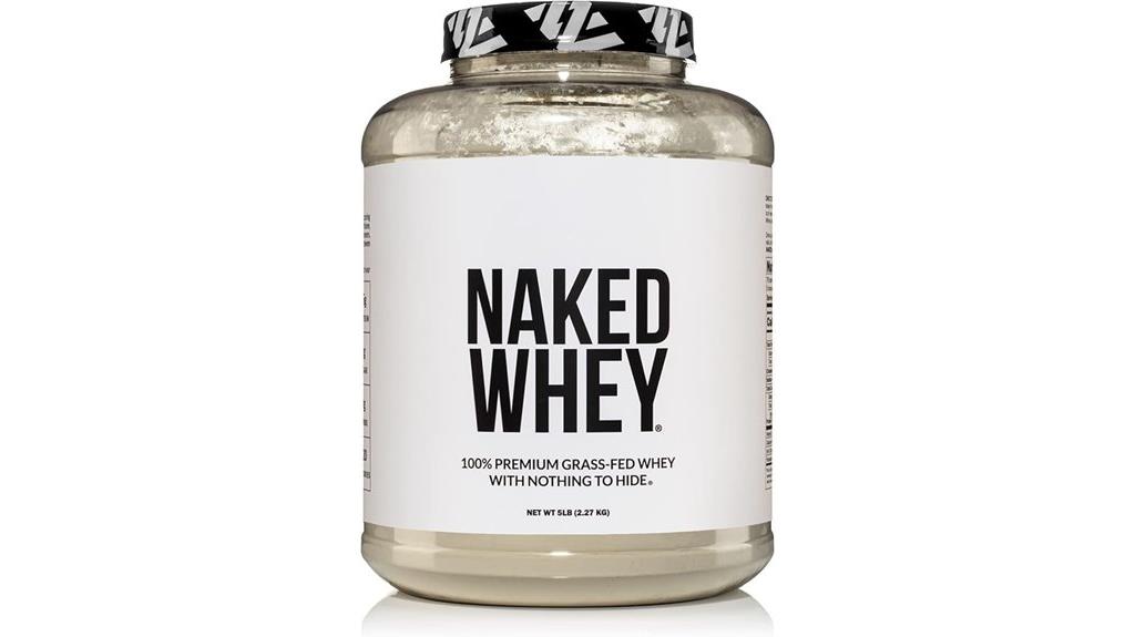 grass fed unflavored whey
