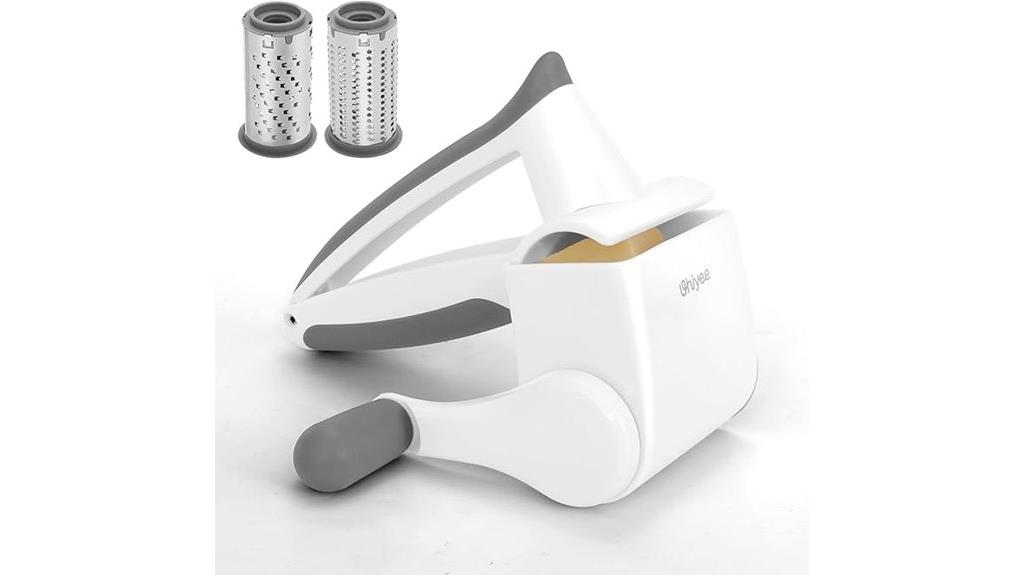 hand crank cheese grater