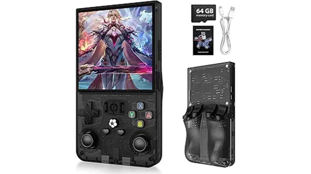 handheld console 4 inch display