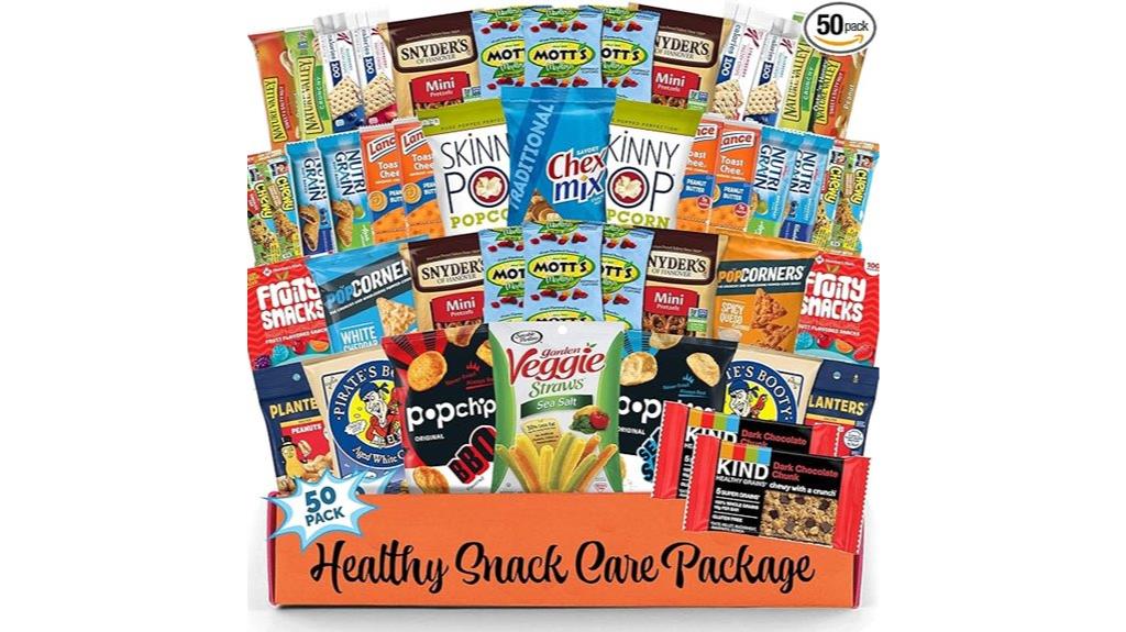 healthy snack box assortment