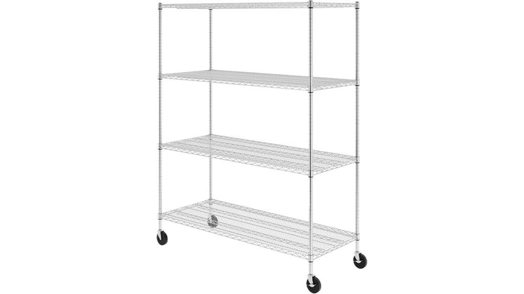 heavy duty nsf wire shelves