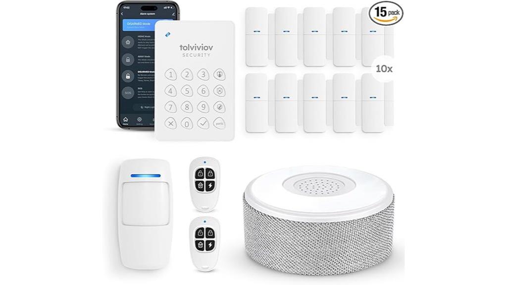 home security 15 piece kit