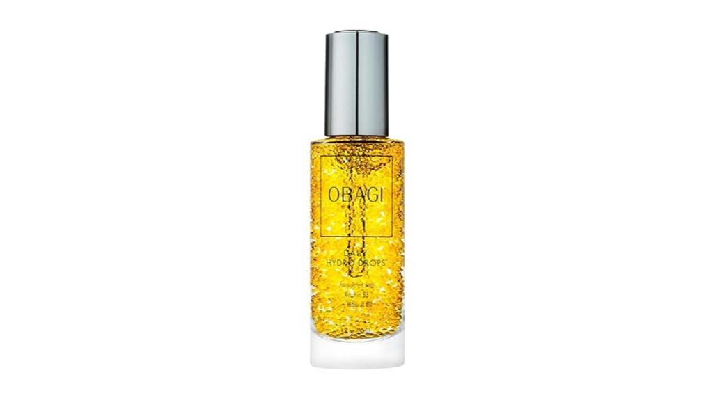 hydrating facial serum drops