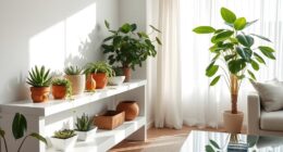 incorporate plants for decor