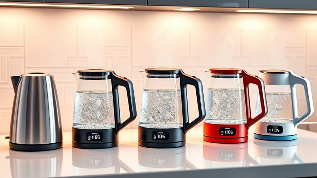 key factors for electric kettles