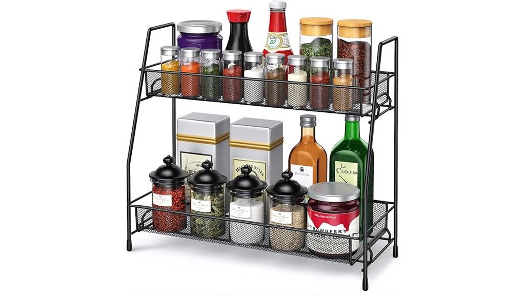 kitchen and bathroom spice storage