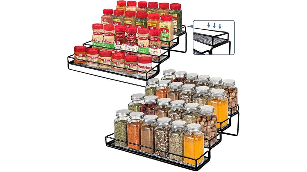 kitchen cabinet spice organizer