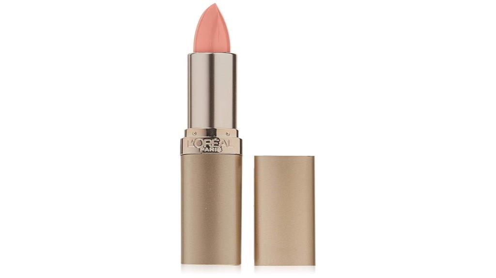 l or al satin lipstick with argan