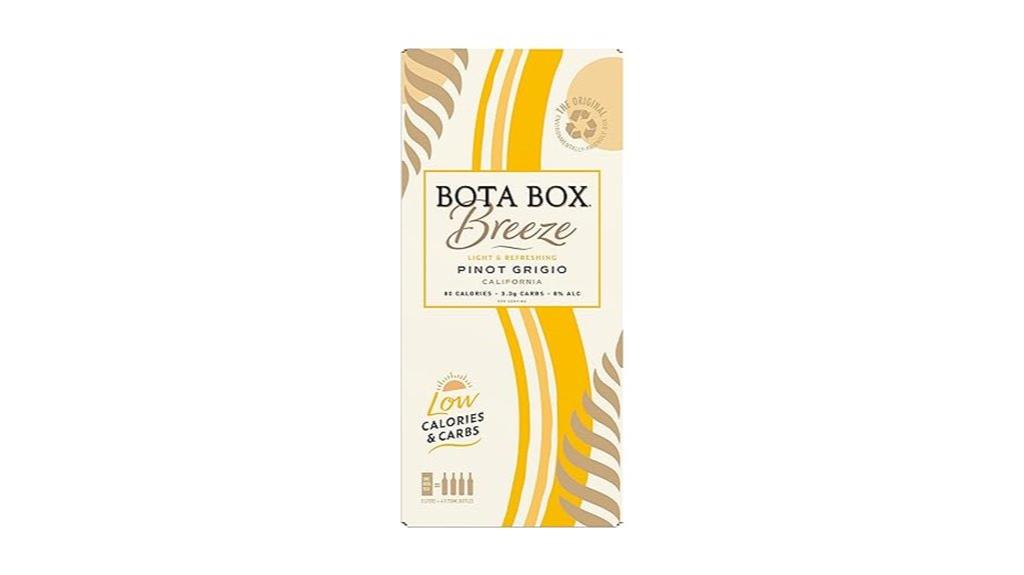 large bota box pinot grigio