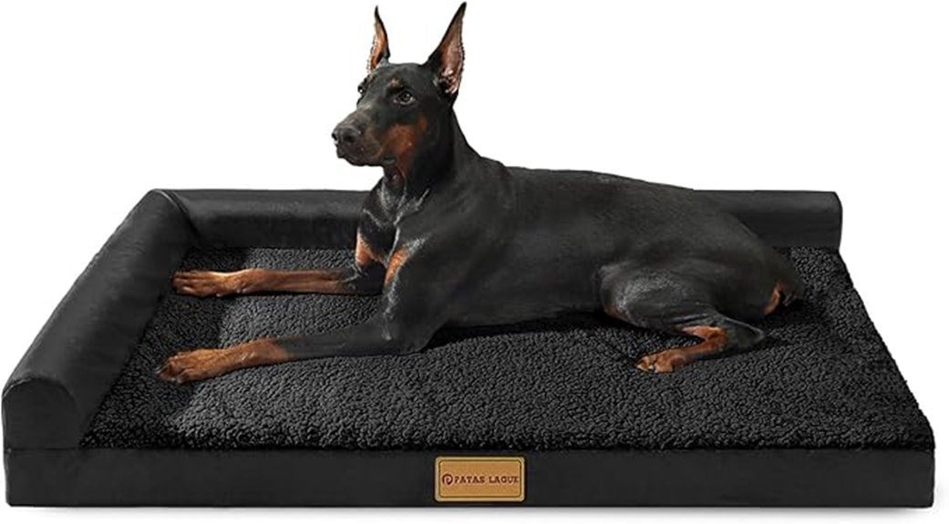large dog orthopedic bed