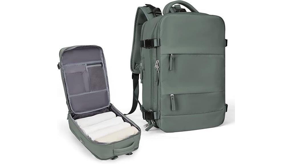 large unisex travel backpack