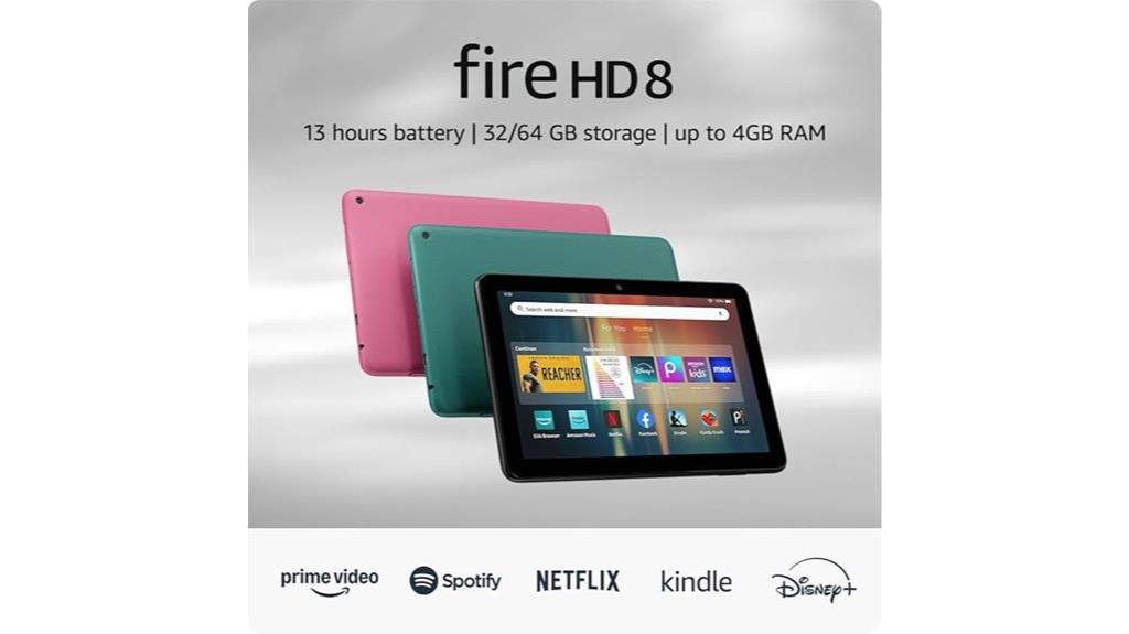 latest fire hd 8 tablet