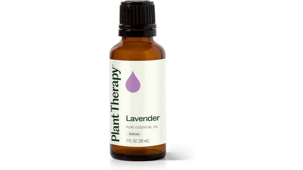 lavender essential oil bottle