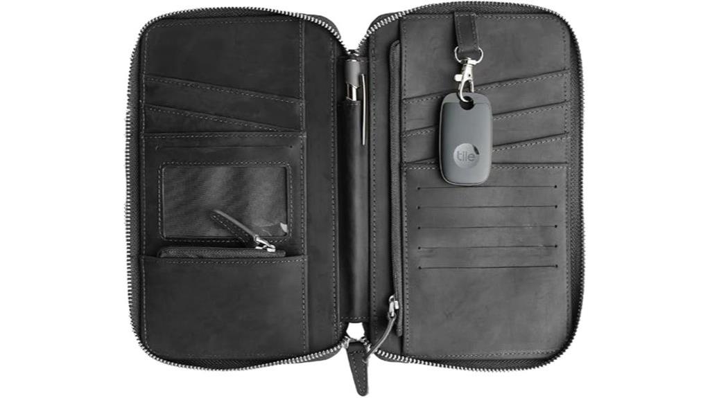 leather rfid passport holder