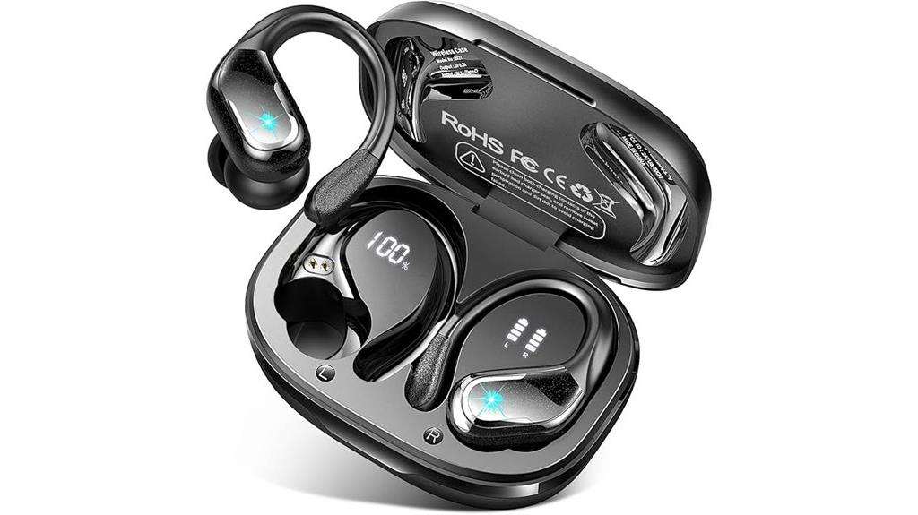 long battery waterproof earbuds