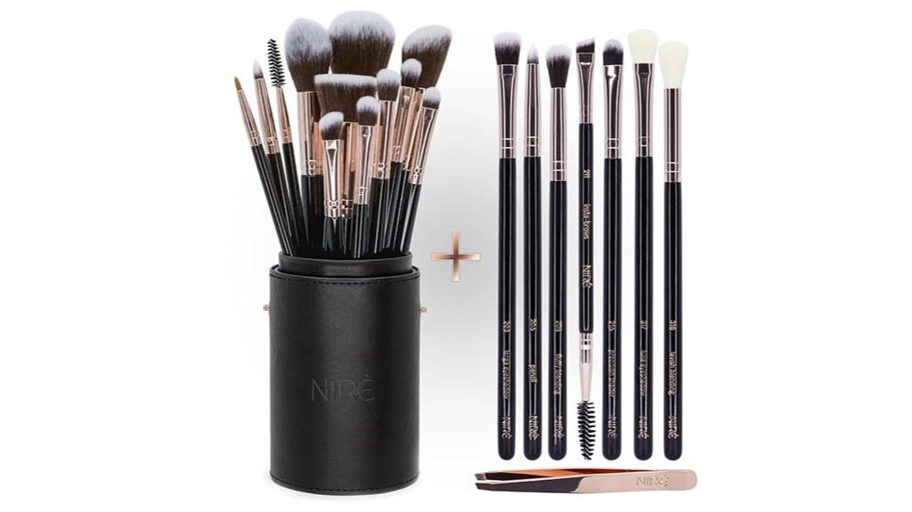 luxury eye makeup brushes