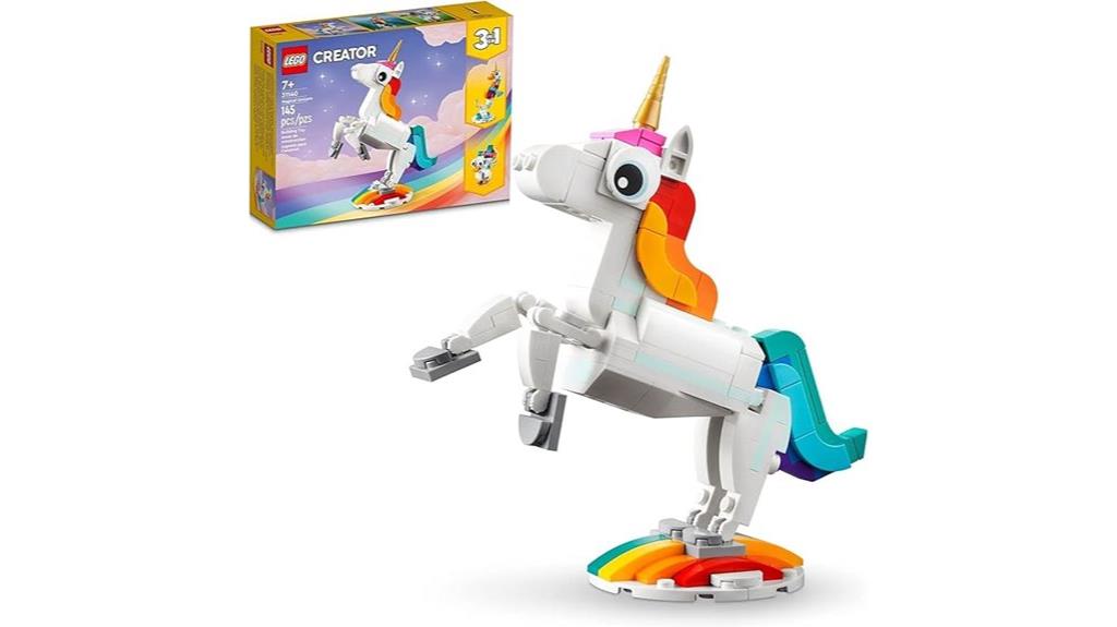 magical unicorn lego set