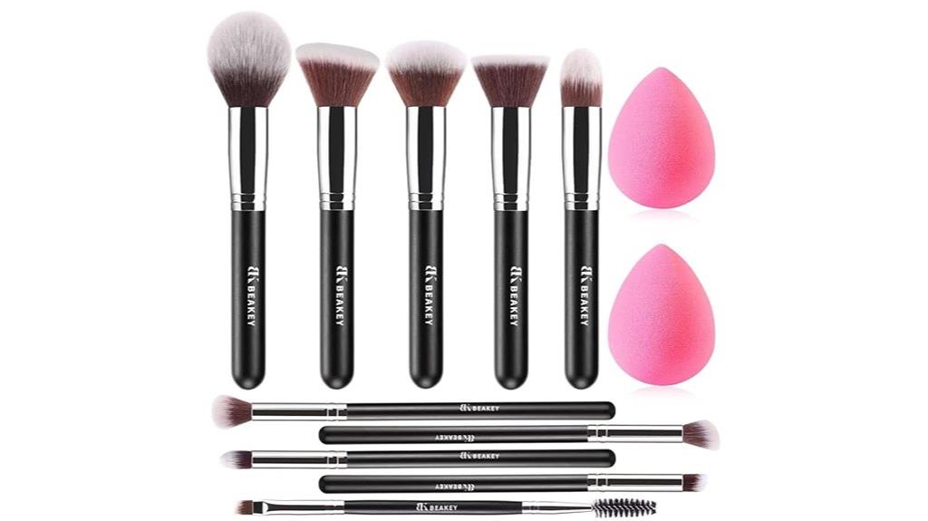 makeup brush set case