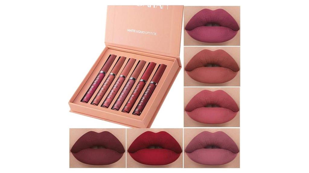 matte lipstick makeup set