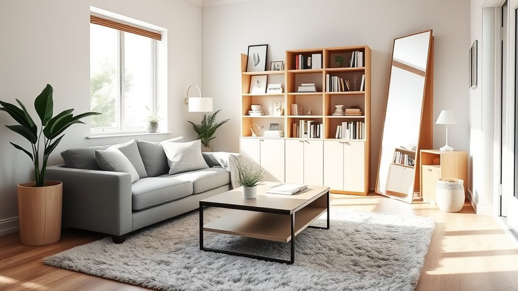 maximize space with minimalism
