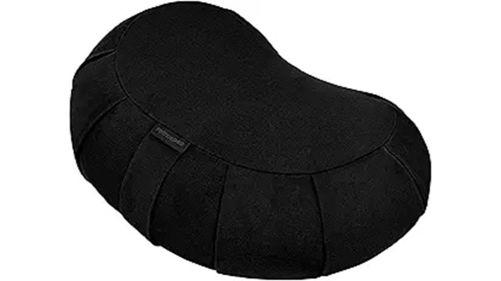 meditation cushion with buckwheat