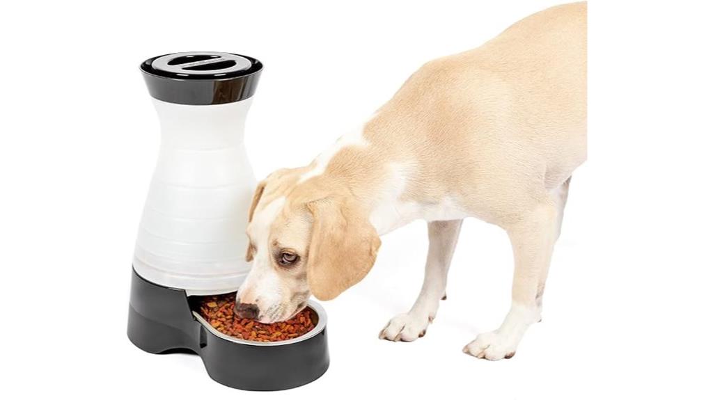 medium capacity pet food station