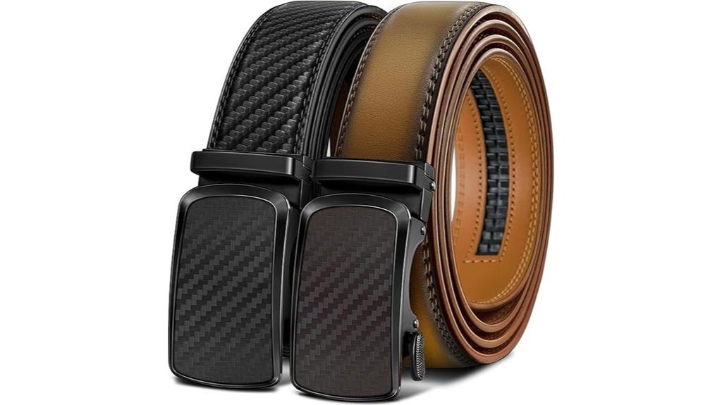men s adjustable leather belts
