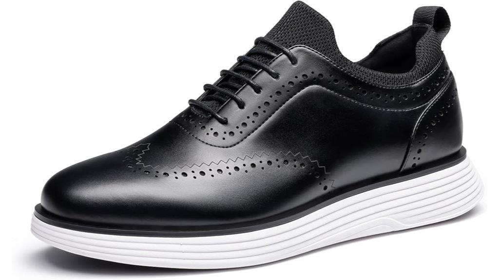men s casual wingtip shoes