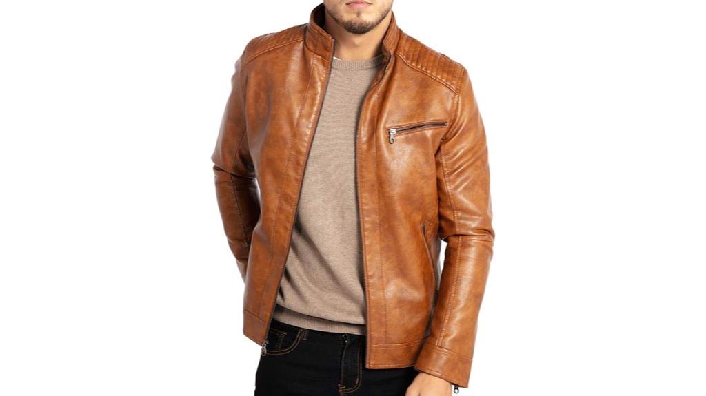 men s leather jacket