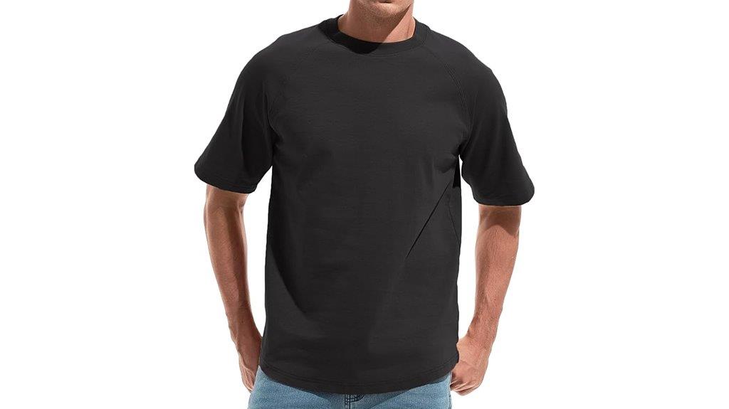 men s longline hip hop t shirt