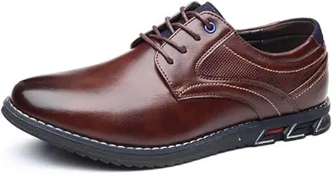 men s oxford leather shoes