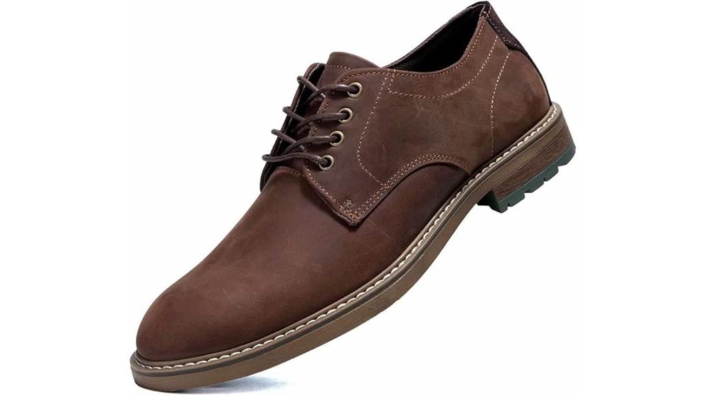 men s plain toe oxford