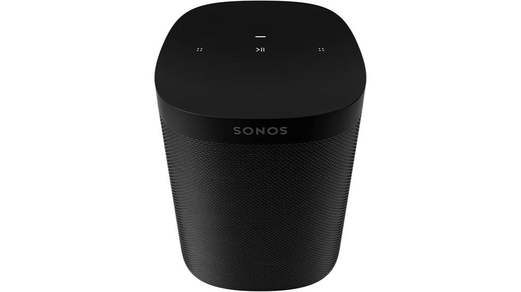 microphone free black smart speaker
