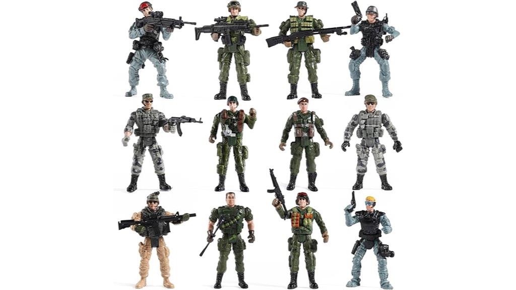 military action figure set