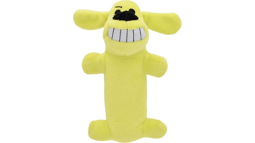 mini loofa dog toy