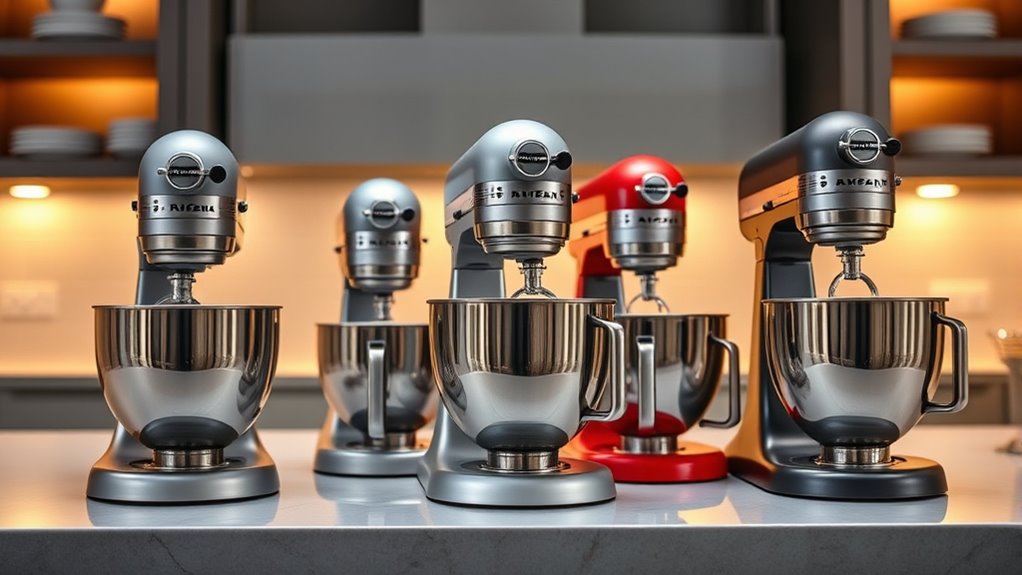 mixer features and specifications