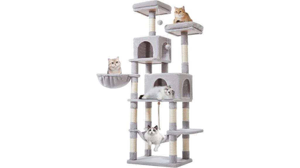 multiple level cat tree