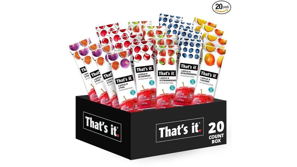 natural gluten free fruit snacks