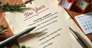 new year resolutions proposal