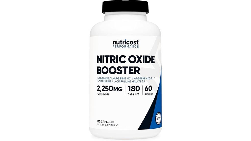 nitric oxide supplement capsules