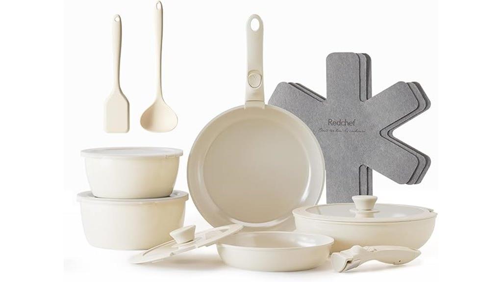 nonstick ceramic cookware set