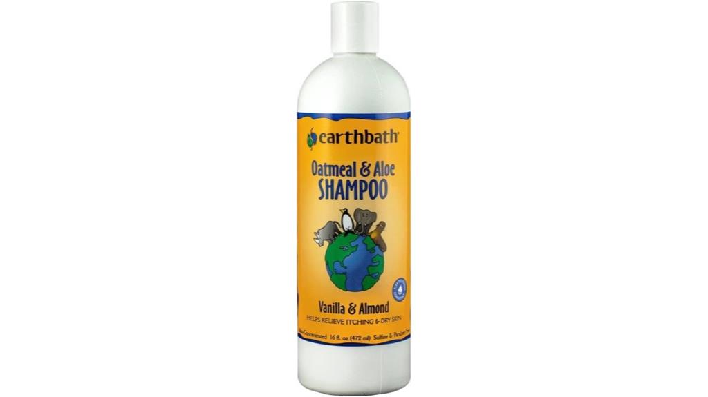 oatmeal aloe dog shampoo